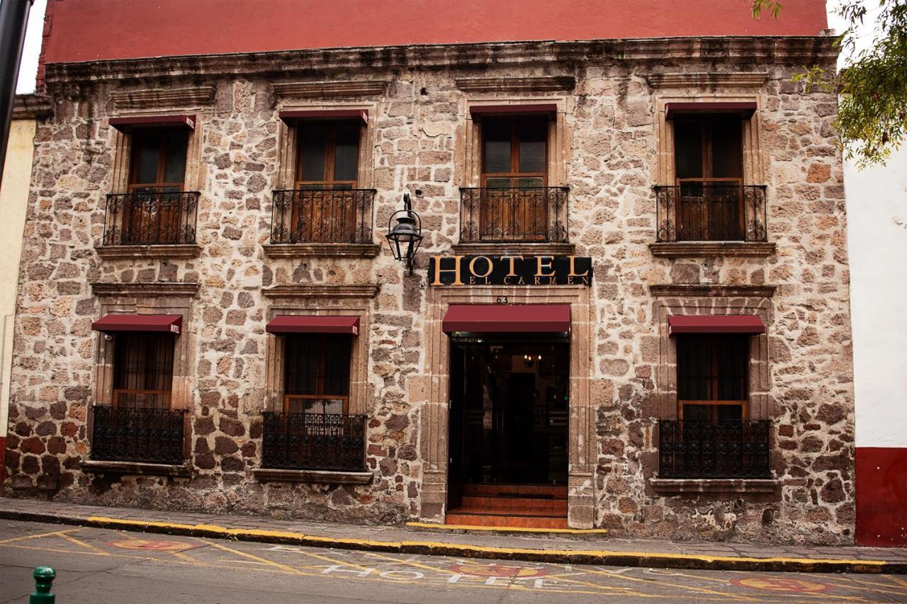 Hotel el Carmen Morelia Buitenkant foto