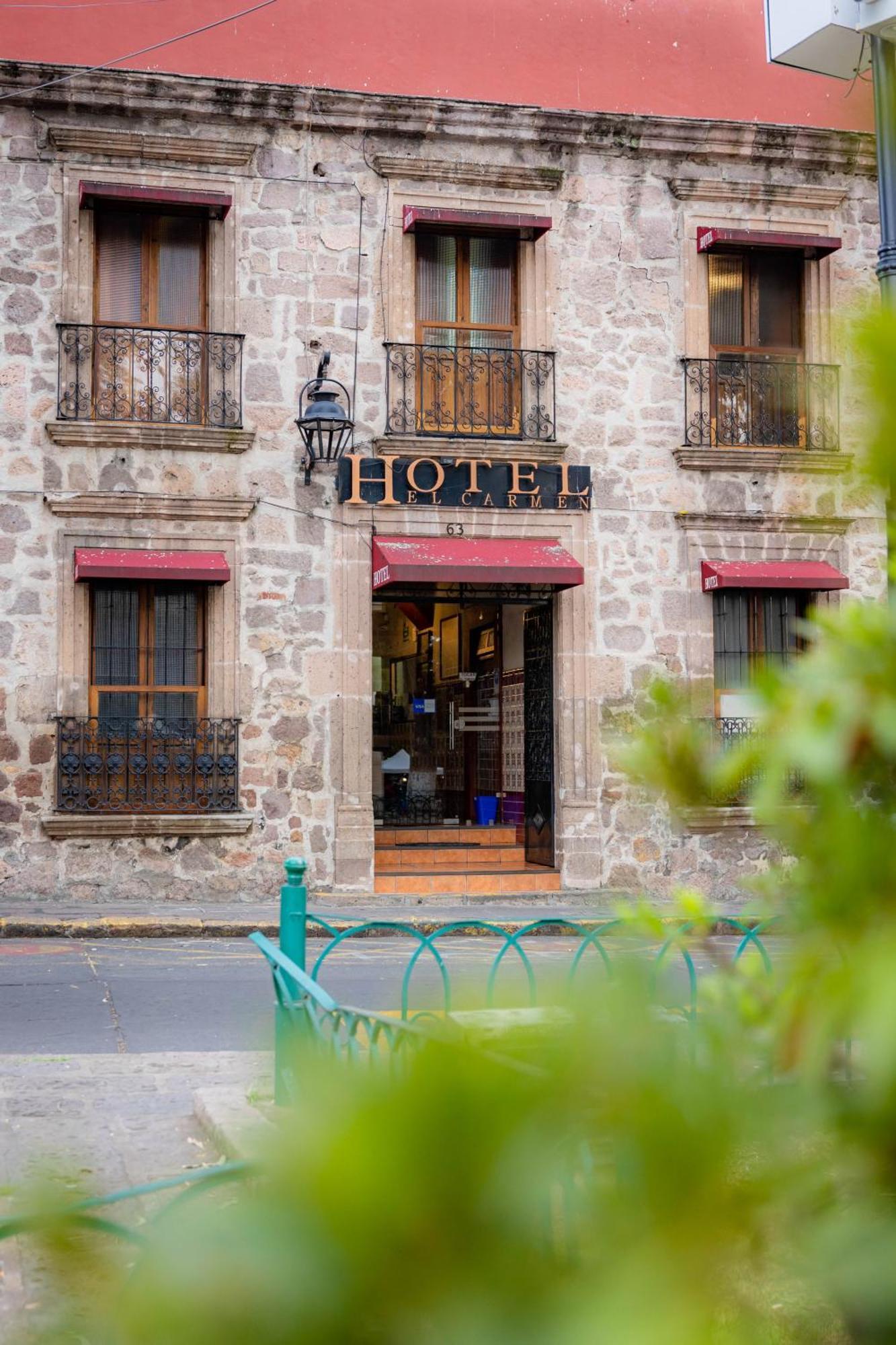 Hotel el Carmen Morelia Buitenkant foto